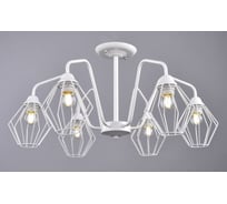 Потолочная люстра РОССВЕТ 6х60ВтхE27 РС21047 WT/6C