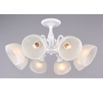 Потолочная люстра РОССВЕТ 8х60ВтхE27 РС20872 WT/8C