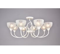 Потолочная люстра РОССВЕТ 8х60ВтхE27 РС20915 WT+FG/8C