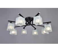 Потолочная люстра РОССВЕТ 8*60Вт*E27 РС20700 BK+CR/8C