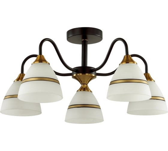 Потолочная люстра LUMION E27 5*60W NETTIE 5214/5C