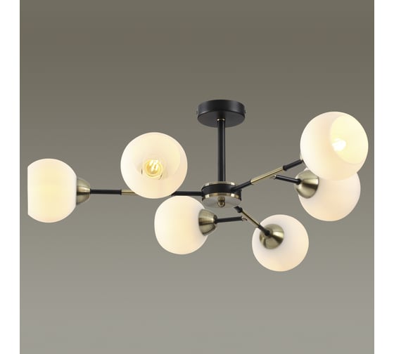 Потолочная люстра LUMION E27 6*40W ROWAN 4595/6C