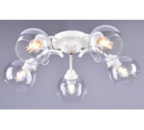 Потолочный светильник РОССВЕТ 5*60Вт*E27 РС21533 WT+FG/5C