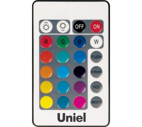 Пульт управления лампой RGB Uniel серии «SMART» c ИК сенсором UCH-S210 BLACK UL-00006531