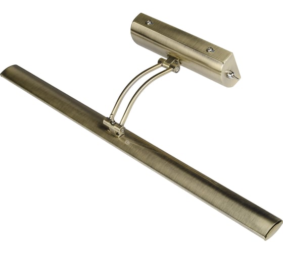 Светодиодный светильник Uniel для подсветки картин и зеркал ULT-F34-7W/4000K IP20 ANTIQUE BRASS UL-00006904