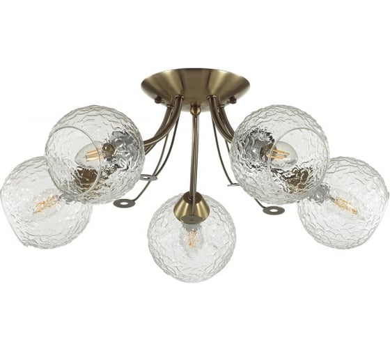 Потолочная люстра LUMION E14 5*40W TULA 5266/5C