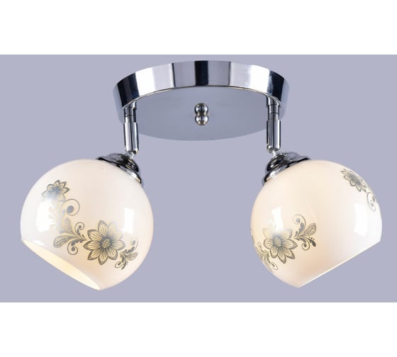 Потолочный светильник РОССВЕТ 2*60Вт*E27 РС21006 CR/2C 1