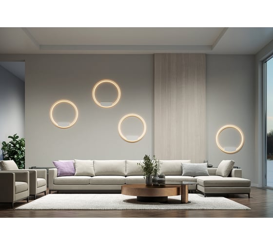 Настенный светильник (бра) MAYTONI Rim 51 LED MOD058WL-L50W4K