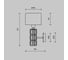 Настенный светильник (бра) MAYTONI Talento 1хG9x40 W DIA008WL-1CH 9