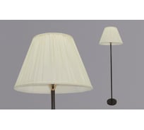Торшер РОССВЕТ 1х60ВтхE27 РС20533 BRN+FG/1F (shade+body)