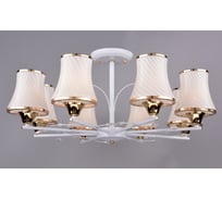 Потолочный светильник РОССВЕТ 8х60ВтхE27 РС20591 WT+FG/8C