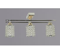 Потолочный светильник РОССВЕТ 3х60ВтхE27 РС16792 CR+FG/3C