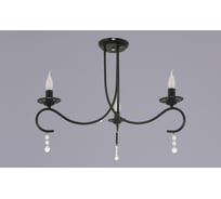 Потолочный светильник РОССВЕТ 3х60ВтхE14 РС21030 BK/3C