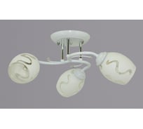 Потолочный светильник РОССВЕТ 3х60ВтхE27 РС20746 WT+CR/3C
