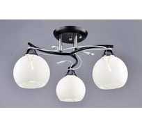 Потолочный светильник РОССВЕТ 3х60ВтхE27 РС20963 BK+CR/3C