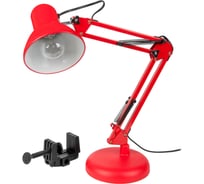 Настольный светильник General Lighting Systems Е27, основание + струбцина, 600х148мм, красный GTL-038 800138