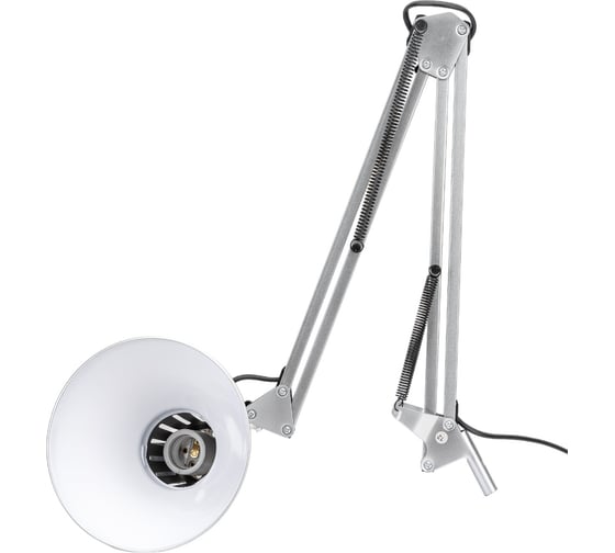 Настольный светильник General Lighting Systems на струбцине Е27, 700х168мм, серебристый GTL-044 800144