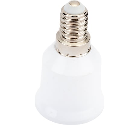 Переходник General Lighting Systems GLH-E14/E27-W белый 474017