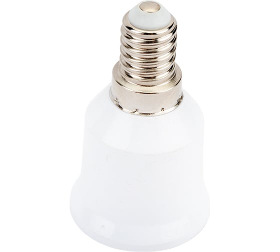 Переходник General Lighting Systems GLH-E14/E27-W белый 474017