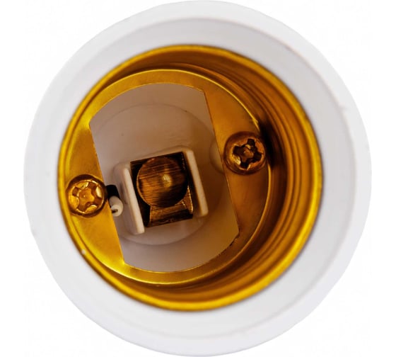 Переходник General Lighting Systems GLH-E14/E27-W белый 474017