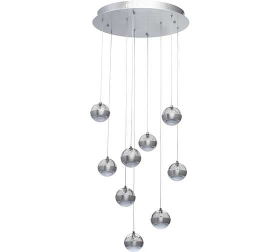 Люстра De Markt Капелия 9-6W LED 220 V (пульт) 730010209