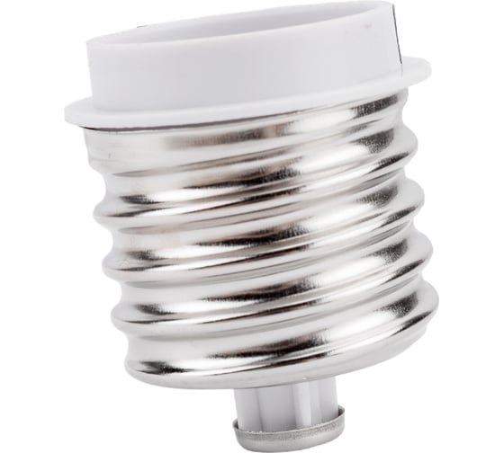 Переходник General Lighting Systems GLH-E40/E27-W белый 474020