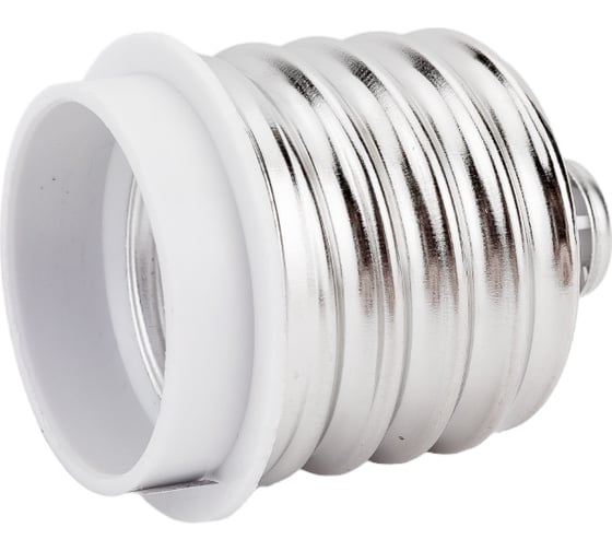 Переходник General Lighting Systems GLH-E40/E27-W белый 474020