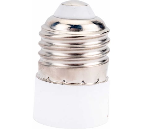 Переходник General Lighting Systems GLH-E27/E14-W белый 474018