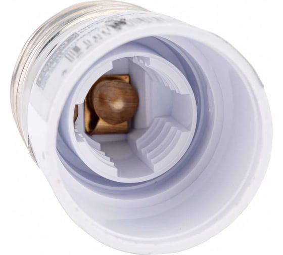 Переходник General Lighting Systems GLH-E27/E14-W белый 474018