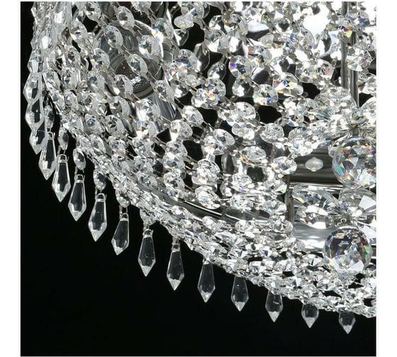 Люстра De City Изольда 6-60W E27 + LED 220 V (пульт) 366012906