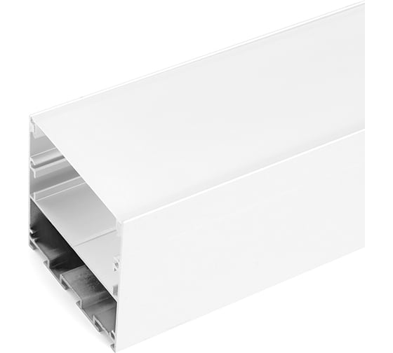 Накладной профиль FERON 50x50мм алюминиевый, серебро, 2м, CAB269 48121