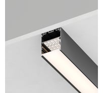 Накладной профиль FERON 50x50мм алюминиевый, черный, 2м, CAB269 48150