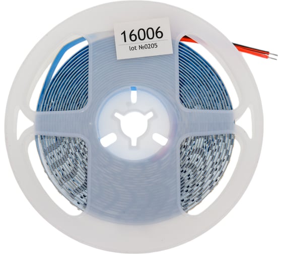 Светодиодная лента truEnergy 9,6W/m 6000K 12V SMD2835 120D IP20 950Lm 5м 16006