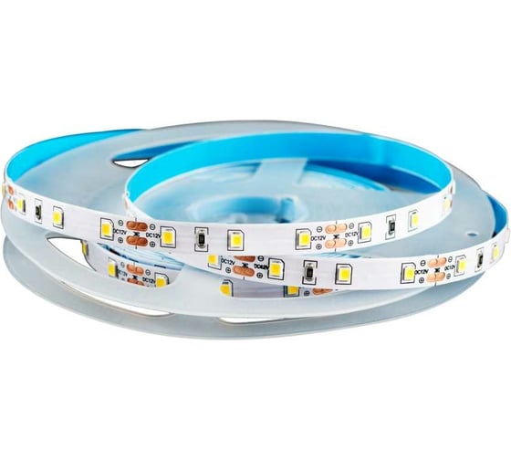 Светодиодная лента truEnergy 4,8W/m 6000K 12V SMD2835 60D IP20 500Lm 5м 16004 1