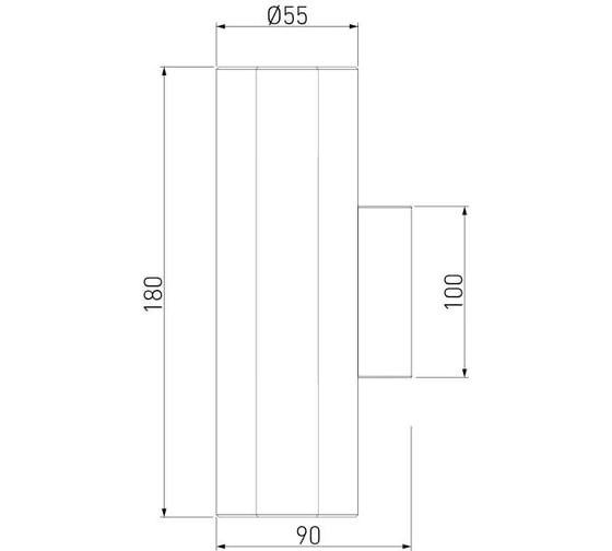 Настенный светильник Elektrostandard Ribs MRL 1017 белый a058987