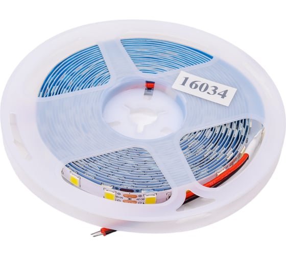 Светодиодная лента truEnergy 14,4W/m 4000K 12V SMD5054 60D IP20 650Lm 5м 16034