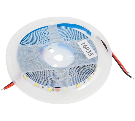 Светодиодная лента truEnergy 14,4W/m 6000K 12V SMD5054 60D IP20 650Lm 5м 16035