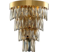 Настенный светильник Crystal Lux ABIGAIL AP3 GOLD/AMBER