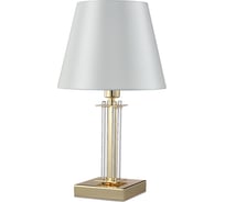 Настольная лампа Crystal Lux NICOLAS LG1 GOLD/WHITE