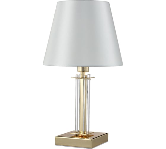 Настольная лампа Crystal Lux NICOLAS LG1 GOLD/WHITE