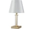 Настольная лампа Crystal Lux NICOLAS LG1 GOLD/WHITE 1