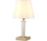 Настольная лампа Crystal Lux NICOLAS LG1 GOLD/WHITE 2