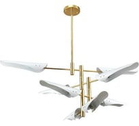 Люстра на штанге Crystal Lux RAFAEL SP8 GOLD