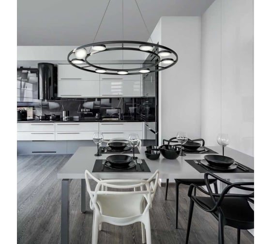 Подвесной светильник MAYTONI Fad 63 LED MOD070PL-L63B3K