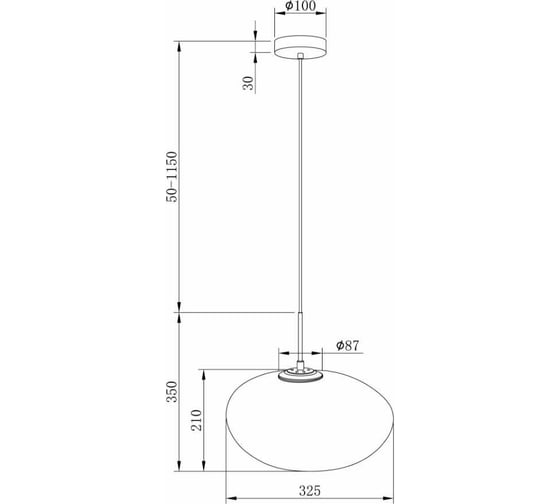 Подвесной светильник MAYTONI Roca 5 LED MOD004PL-L5CE3K