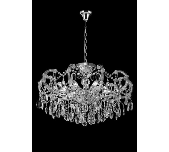 Подвесная люстра Crystal Lux HOLLYWOOD SP-PL8 CHROME D800