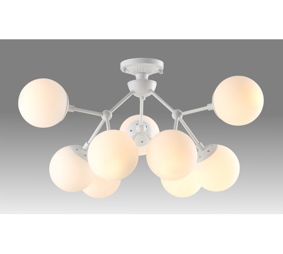 Потолочная люстра Crystal Lux MEDEA PL9 WHITE