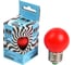 Светодиодная лампа LUAZON декоративная Lighting, G45, 5 SMD2835, для белт-лайта, красный 2580323 1