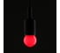 Светодиодная лампа LUAZON декоративная Lighting, G45, 5 SMD2835, для белт-лайта, красный 2580323 2