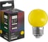 Светодиодная лампа LUAZON Lighting, G45, Е27, 1.5 Вт, для белт-лайта, желтая, 5082183 1